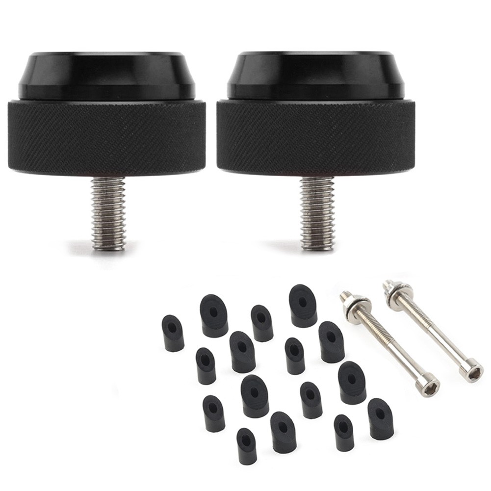2 Pcs Usiversal Motorcycle Cruise Control Throttle Clamp Assist End Bar 22mm US