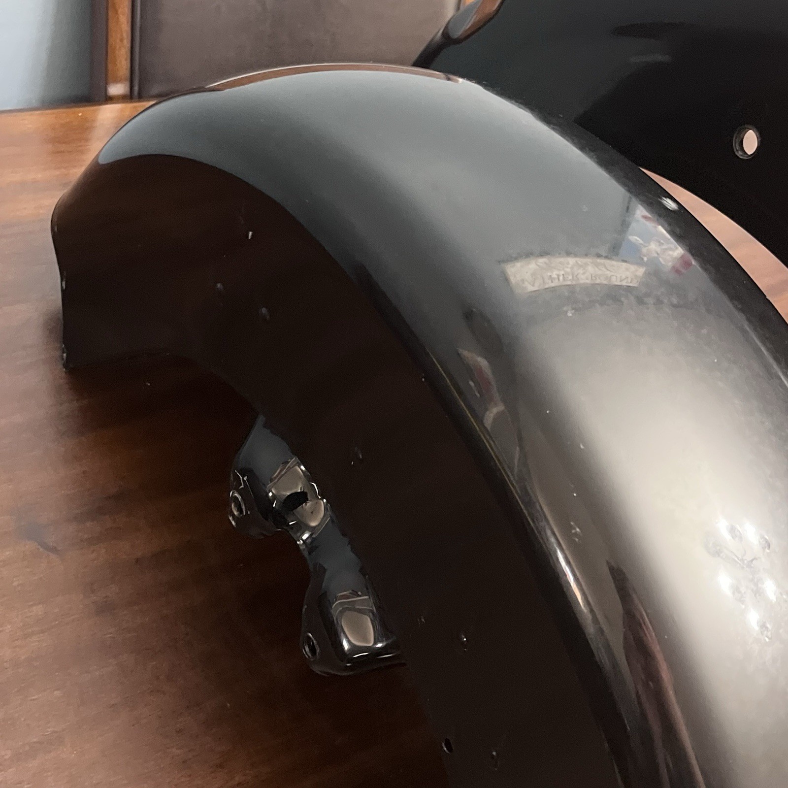 95 Harley Touring FLHR Road King OEM Front & Rear Wheel Fender Shell Panel Read!