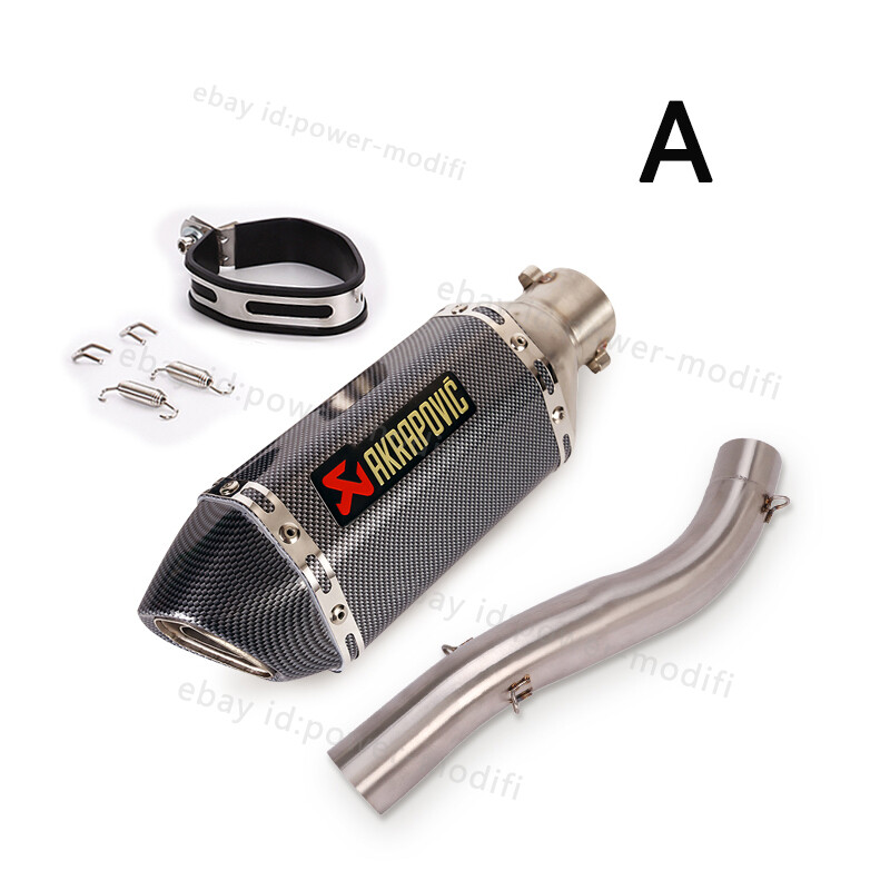 For Ducati Monster 797 2017-2023 Exhaust Muffler Mid Link Pipe Scrambler 800 821