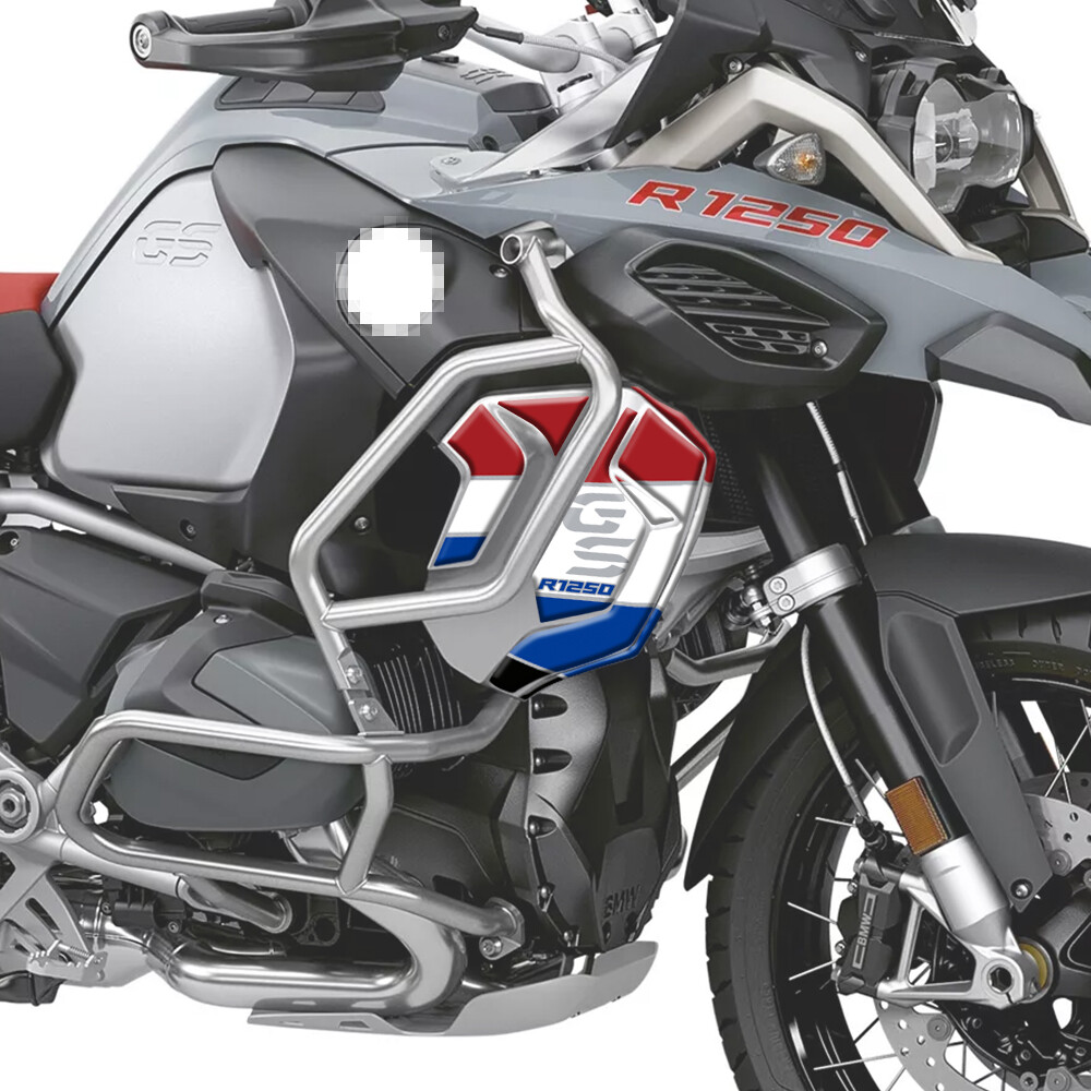 For 2021 BMW R1250GS Adv 40 Years Motorcycle 3D Resin Reflective Decal Sticker