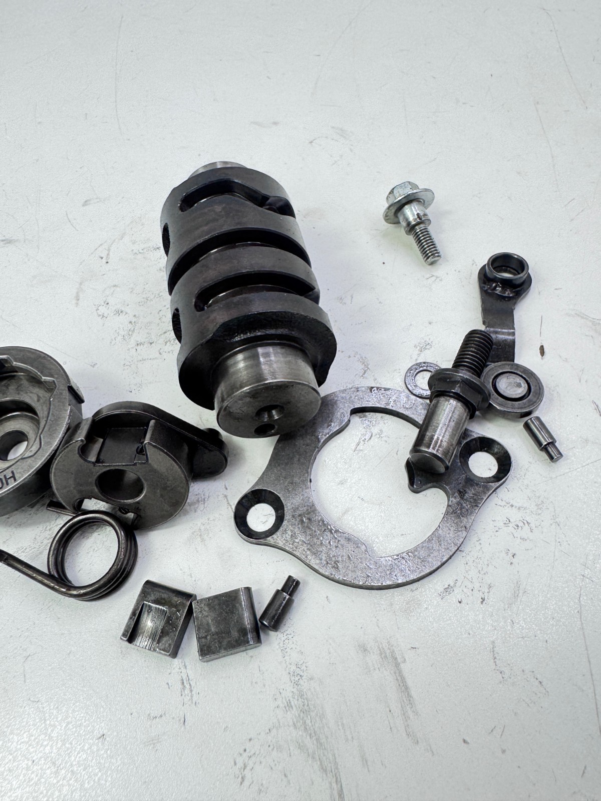 2012 Suzuki RMZ250 Gear Shift Drum and Rest Selector Rachet Assembly OEM #11