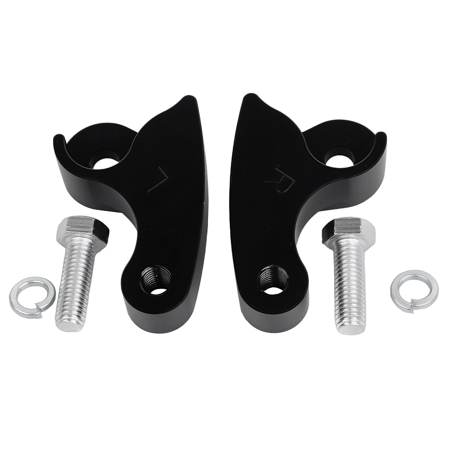 1-3/16″ (30mm) Rear Drop Lowering Brackets Kit For Harley Touring Street Glide