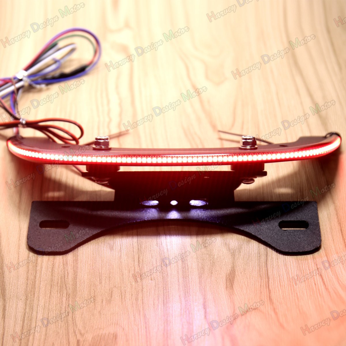 LED Fender Eliminator Integrated Tail Light Bar For Harley V-Rod 2012-2016