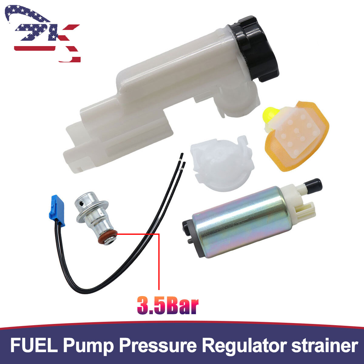 For KAWASAKI ZX-14 1400 NINJA 06-07 FUEL Pump Pressure Regulator strainer