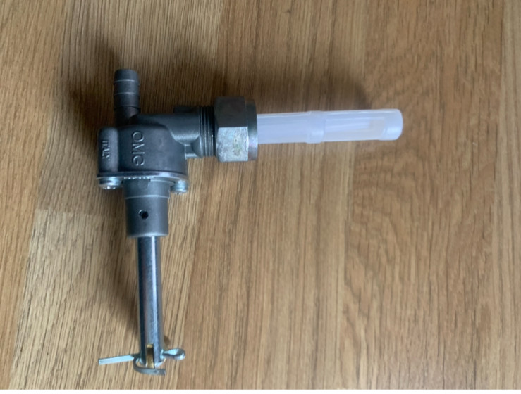 LAMBRETTA GP LI SX PETROL TAP OMG ITALIAN MADE REAR EXIT