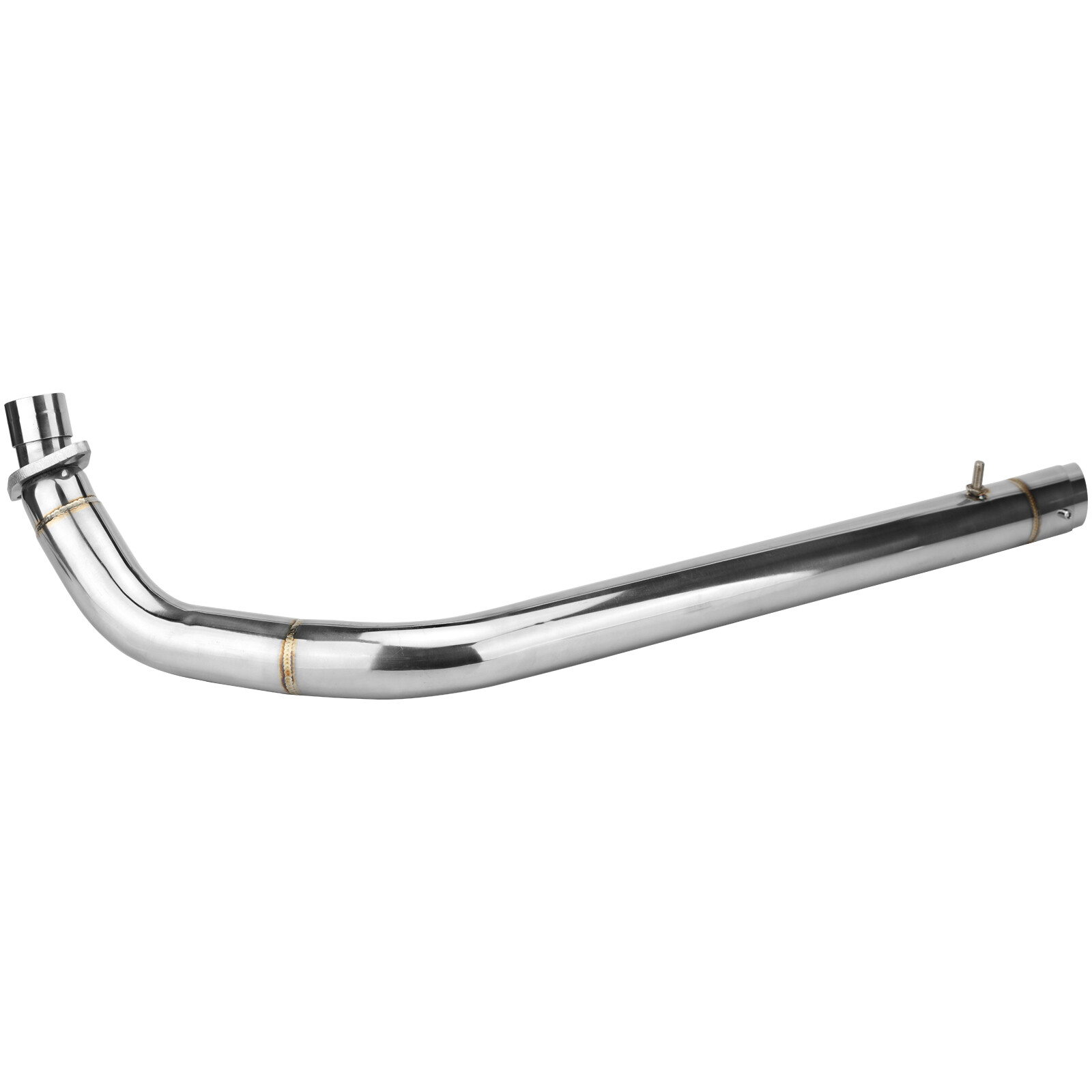 Chrome Exhaust Pipe System Muffler For Honda Shadow VLX600 VT600C VT600CD VT400