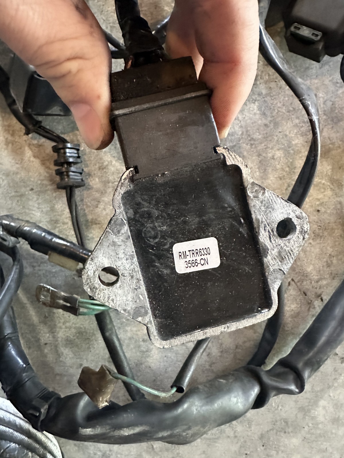 1999 HONDA SHADOW ELECTRICAL WIRING HARNESS STATOR SOLENOID RECTIFIER VT750