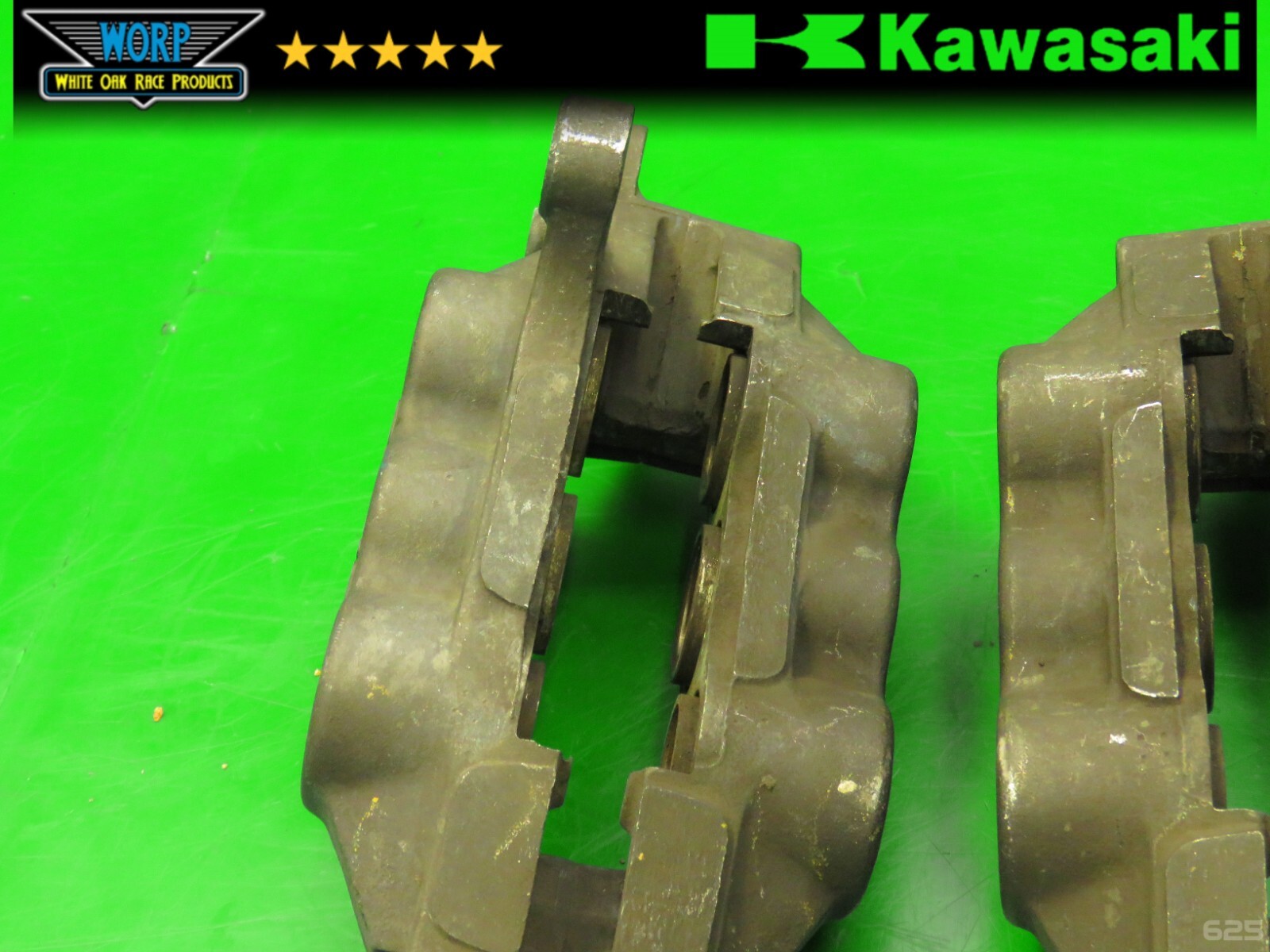 OEM NISSIN 98-99 KAWASAKI ZX6R NINJA 600 FRONT DISC BRAKE CALIPERS LEFT RIGHT ~B