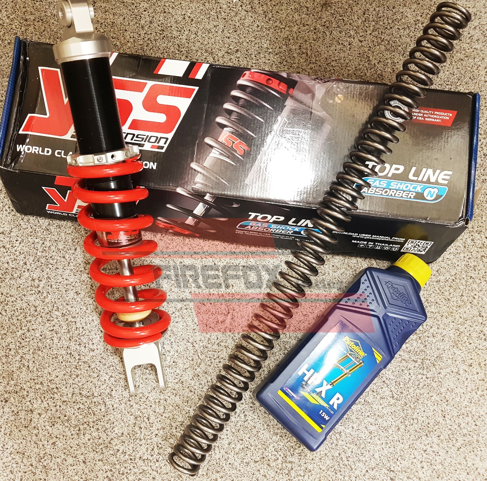 Honda CRF300 RALLY / L 2021-2024 YSS Shock Absorber K-Tech Fork Spring & Oil Kit