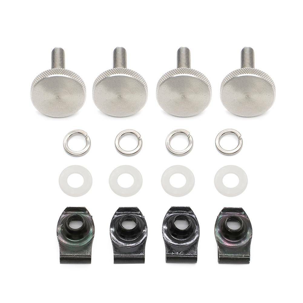 Hard Saddlebag Saddle Bag Safety Bolts Theft Lock Kit For Harley Touring 93-20