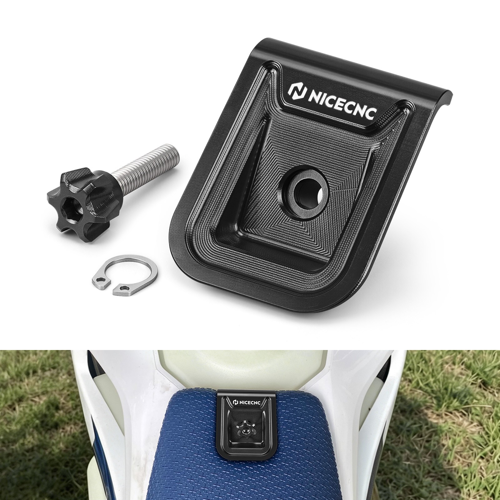 NICECNC Seat Mount Bracket Cover For Husqvarna 150 250 350 501 TE/FE 2024-2026