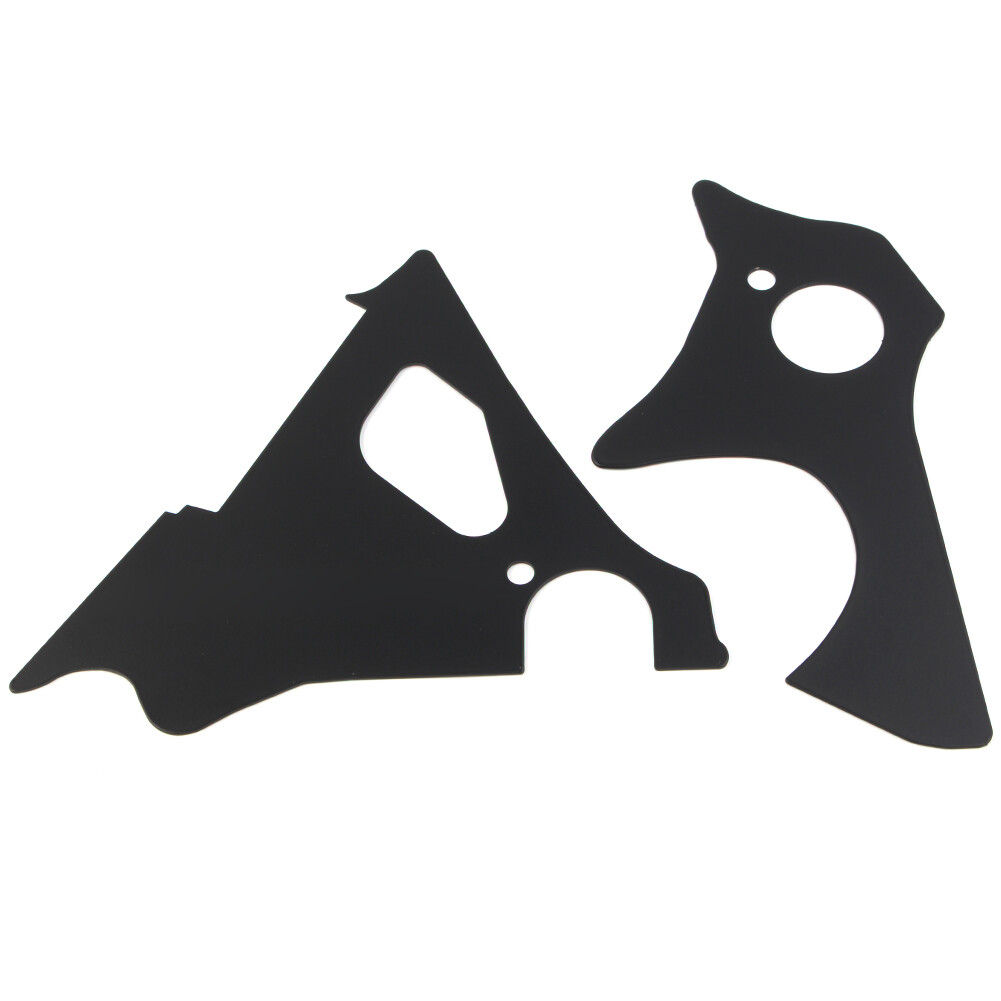 2x For Suzuki Boulevard M109R Engine Side Covers Frame Fillers Keyhole Aluminum