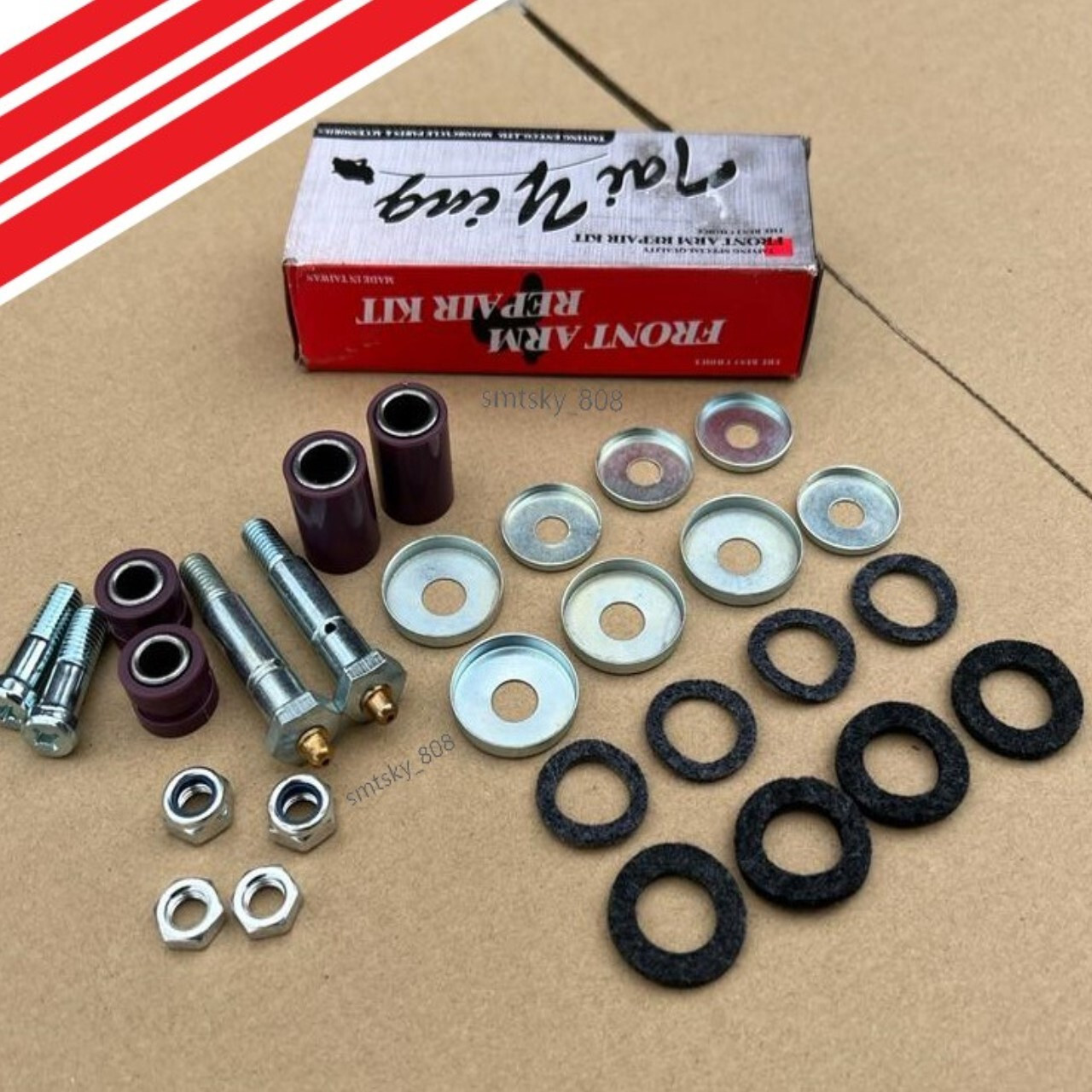 HONDA CUB 70 50 PASSPORT C70 C90 C50 C100 C90 REBUILD FRONT FORK ARM REPAIR KIT