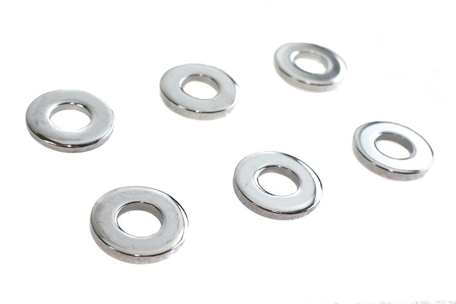 Chrome Flat Washer 3/8 inch for Harley-Davidson