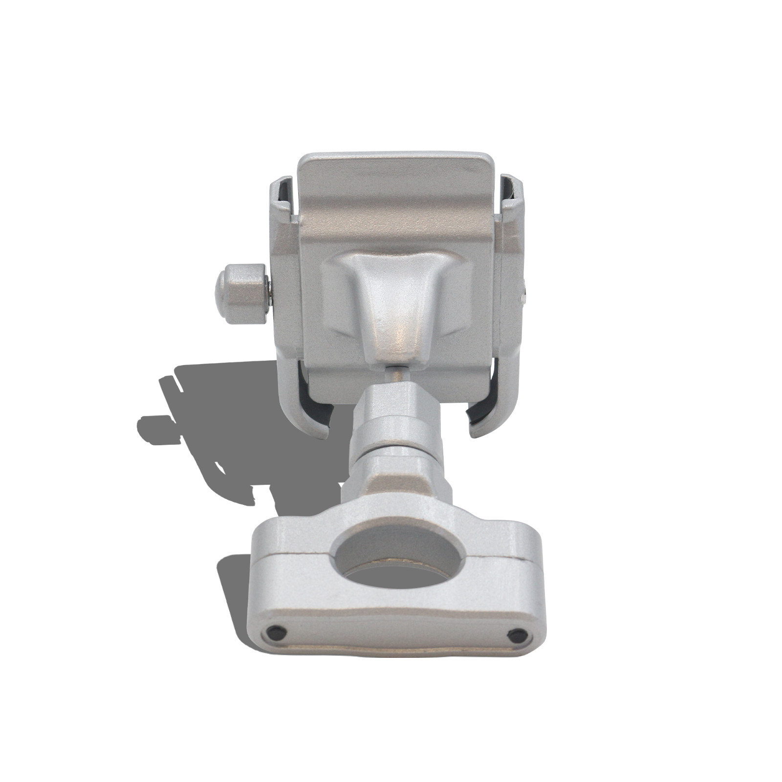 Sliver Motorcycle Handlebar Cell Phone Holder Mount For Harley-Davidson Touring