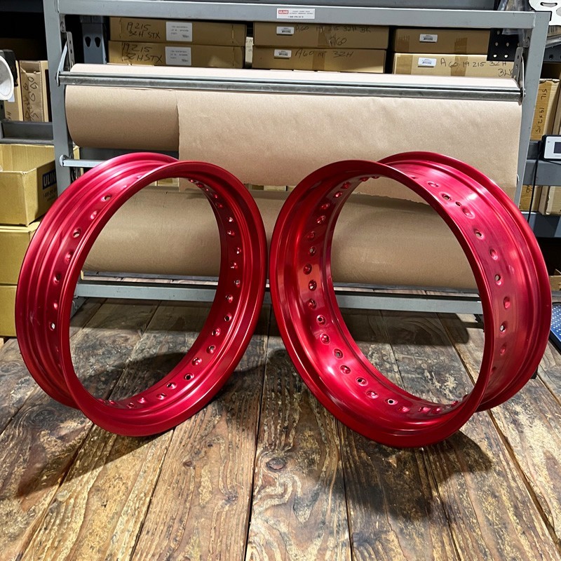 Behr German Supermoto Rim Set 16.5X3.50 / 17X5.50 36H KTM Husqvarna GasGas