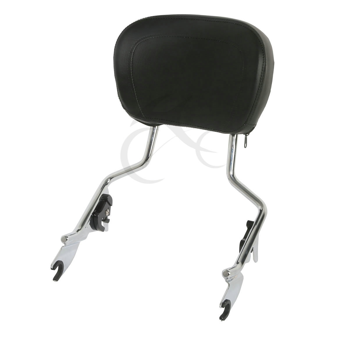 Backrest Sissy Bar & Stealth Luggage Rack Fit For Harley Touring Road King 09-23