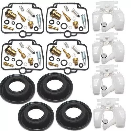 4X For Suzuki GSF1200S 1997-2000 Carburetor Repair Kit Rebuild Diaphragm Floats