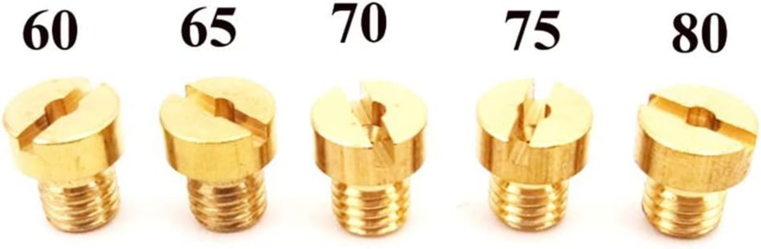 Carburetor Jets 5mm Compatible With 2 Stroke 50cc 60cc 66cc 80cc Motorized Bi…