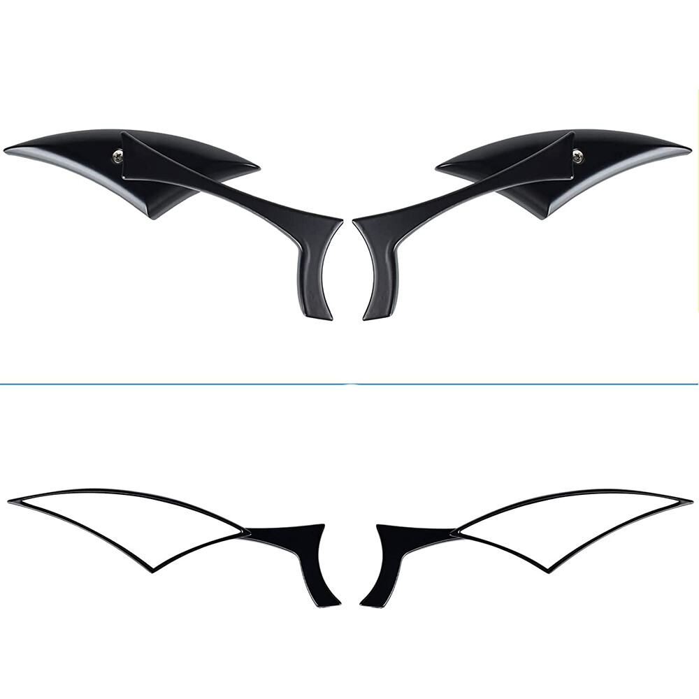 Motorcycle Blade Rearview Mirrors For Harley Touring Electra Glide Ultra Classic