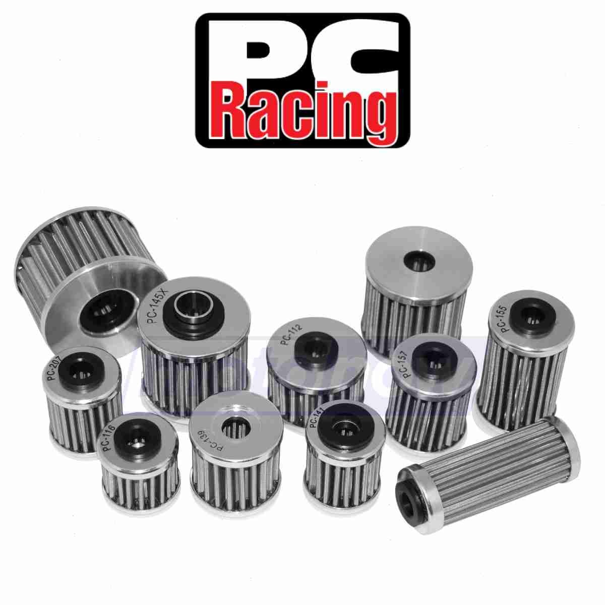PC Racing FLO Drop In Stainless Steel Oil Filter for 1984-1985 Honda XR350R pp
