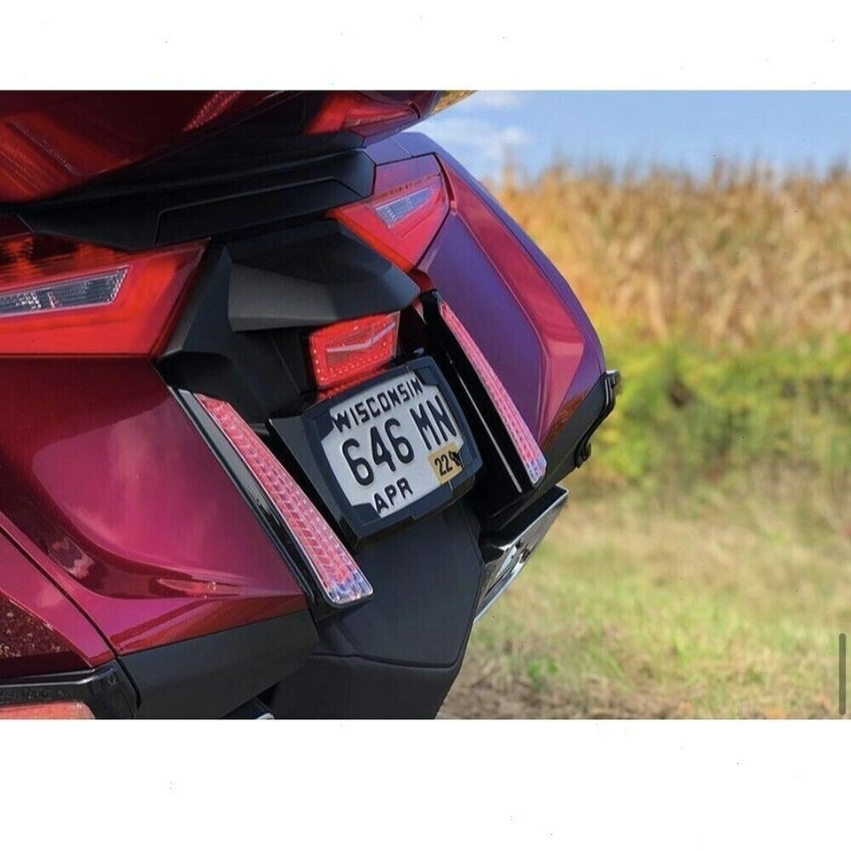 LED Fender Tail Brake Light Assembly For Honda Gold Wing 1800 GL1800 2018-2026