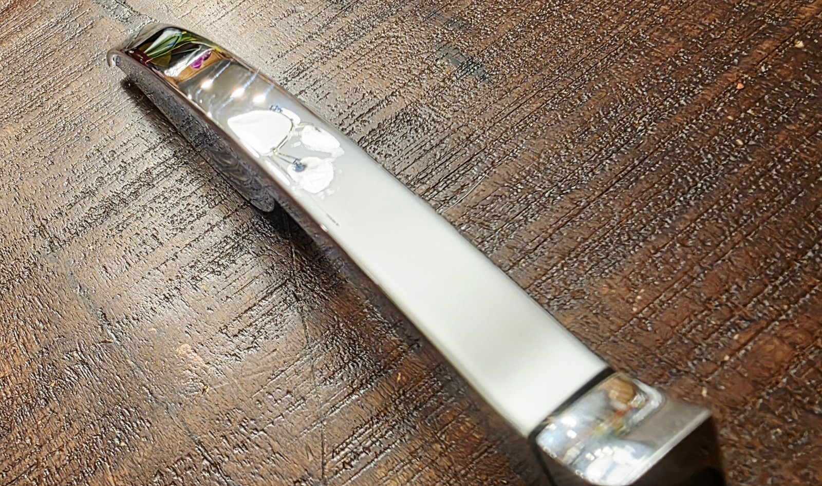 REBUFFINI Solid Chrome Billet Right Side Mirror Harley Davidson NEW