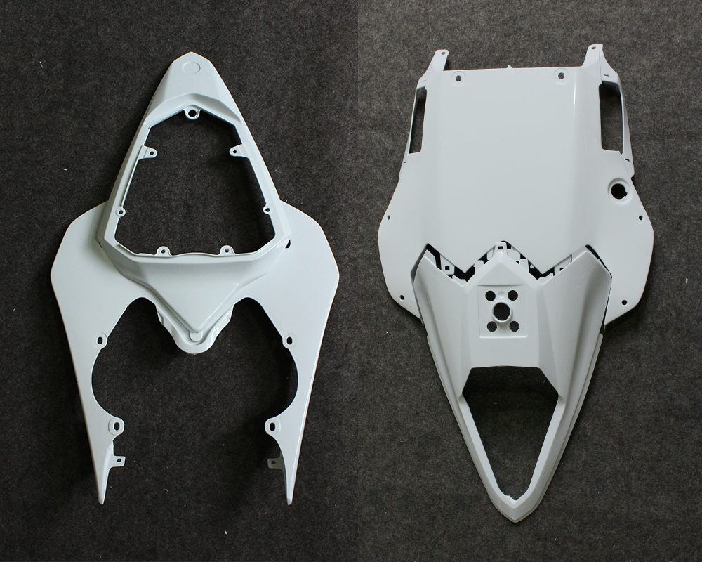 Unpainted Raw Rear Upper Lower Seat Tail ABS Fairing For YAMAHA YZF R6 2008-2016