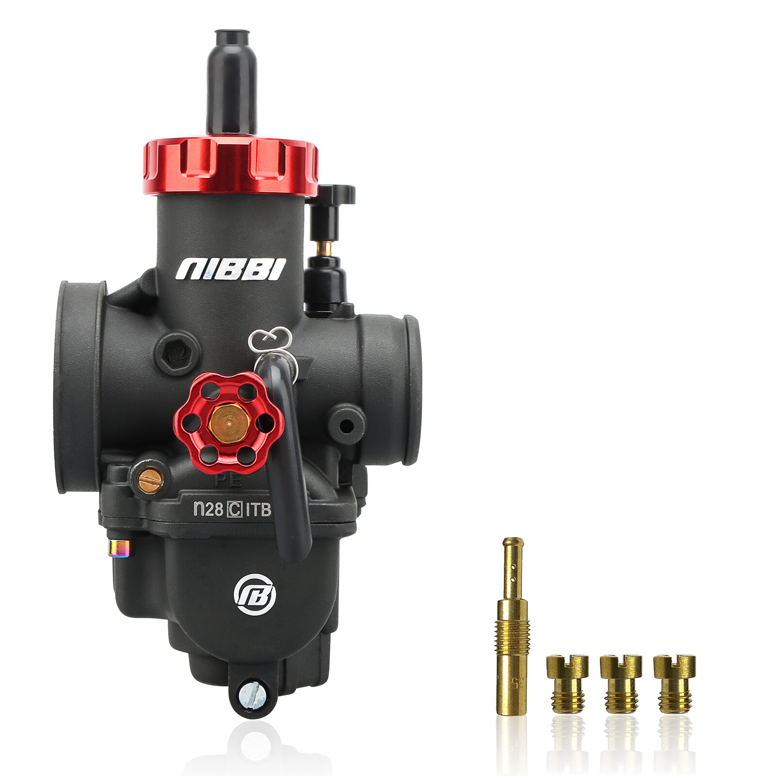 NIBBI Racing PE 28mm Carburetor Fits YAMAHA YZ80 1974-2001 YZ85 2002-2022 Carb