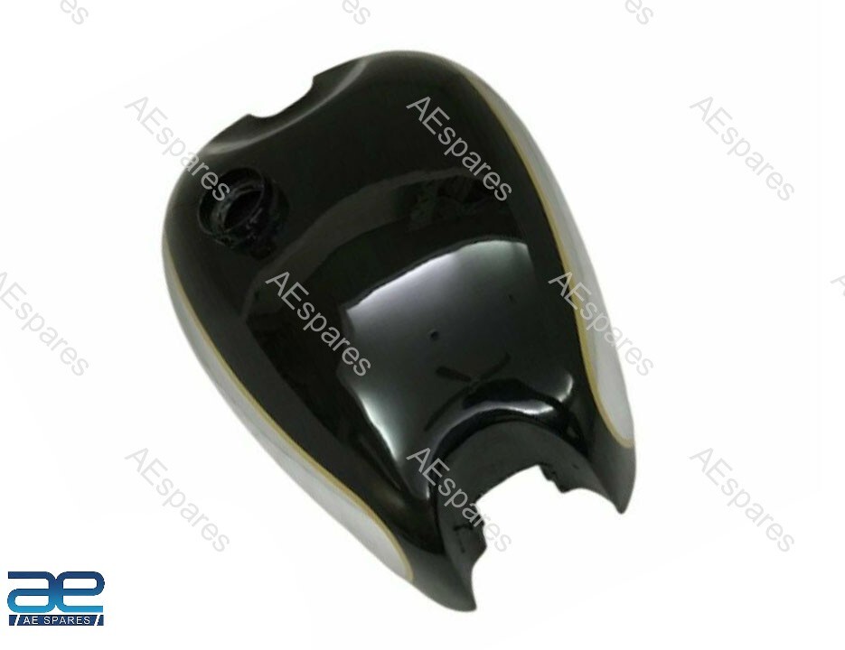 FUEL GAS PETROL TANK CHROME AND BLACK PAINTED FOR PANTHER M100 M120 New