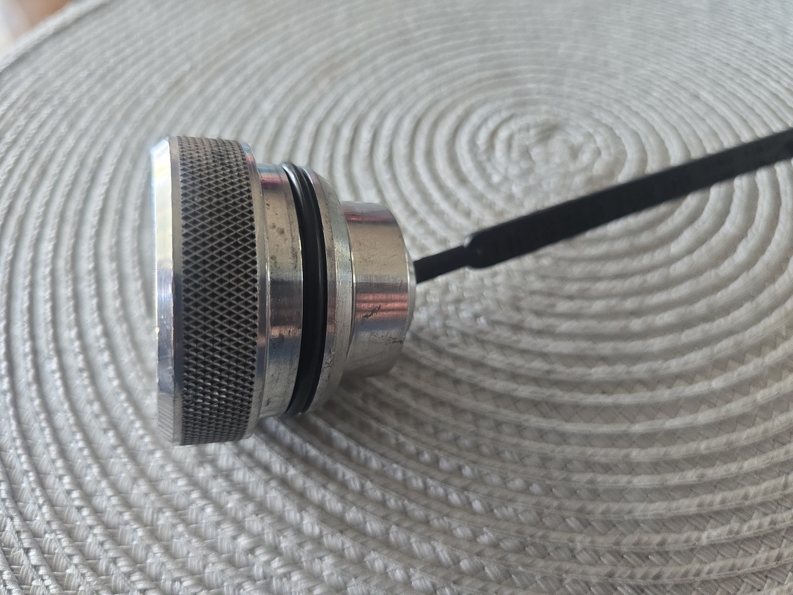 Custom Harley Davidson Billet Oil Cap With Dip Stick