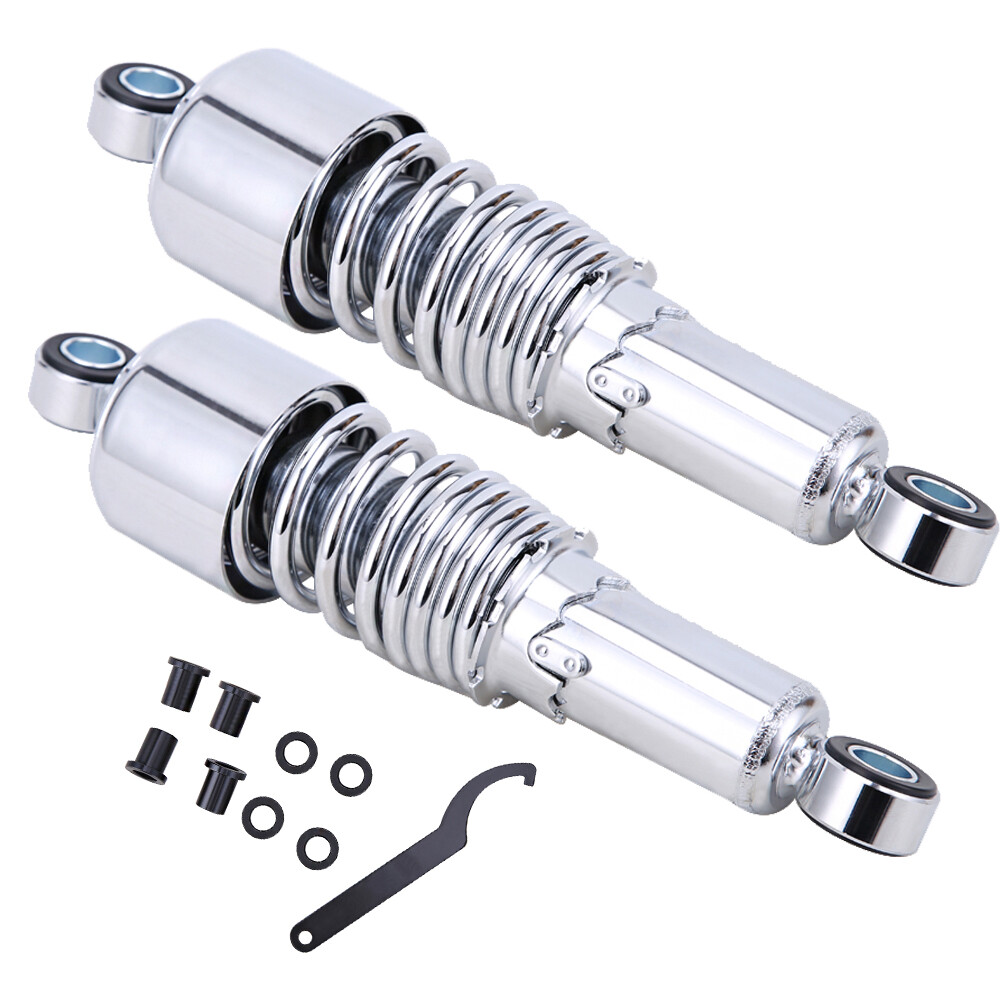 10.5″ Rear Shocks For Harley Dyna Super Glide, Low Rider, Street-Bob 1991-2017