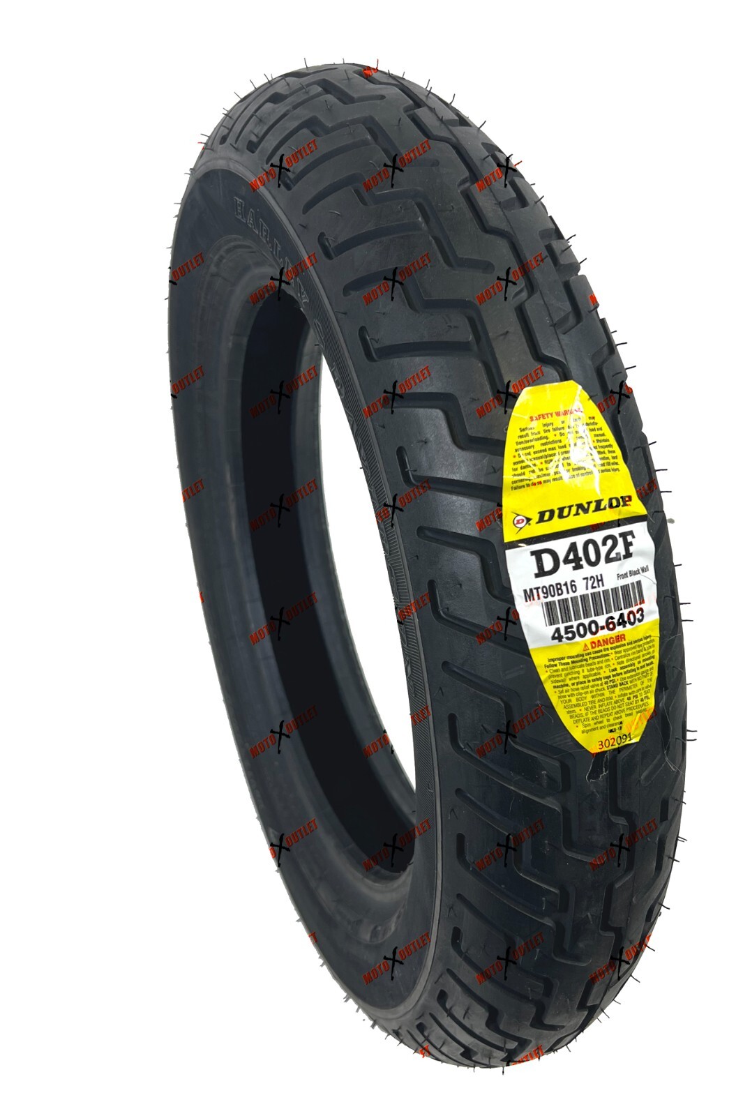 Dunlop D402 MT90B16 Front and Rear Motorcycle Tire Set Harley-Davidson MT 90 16
