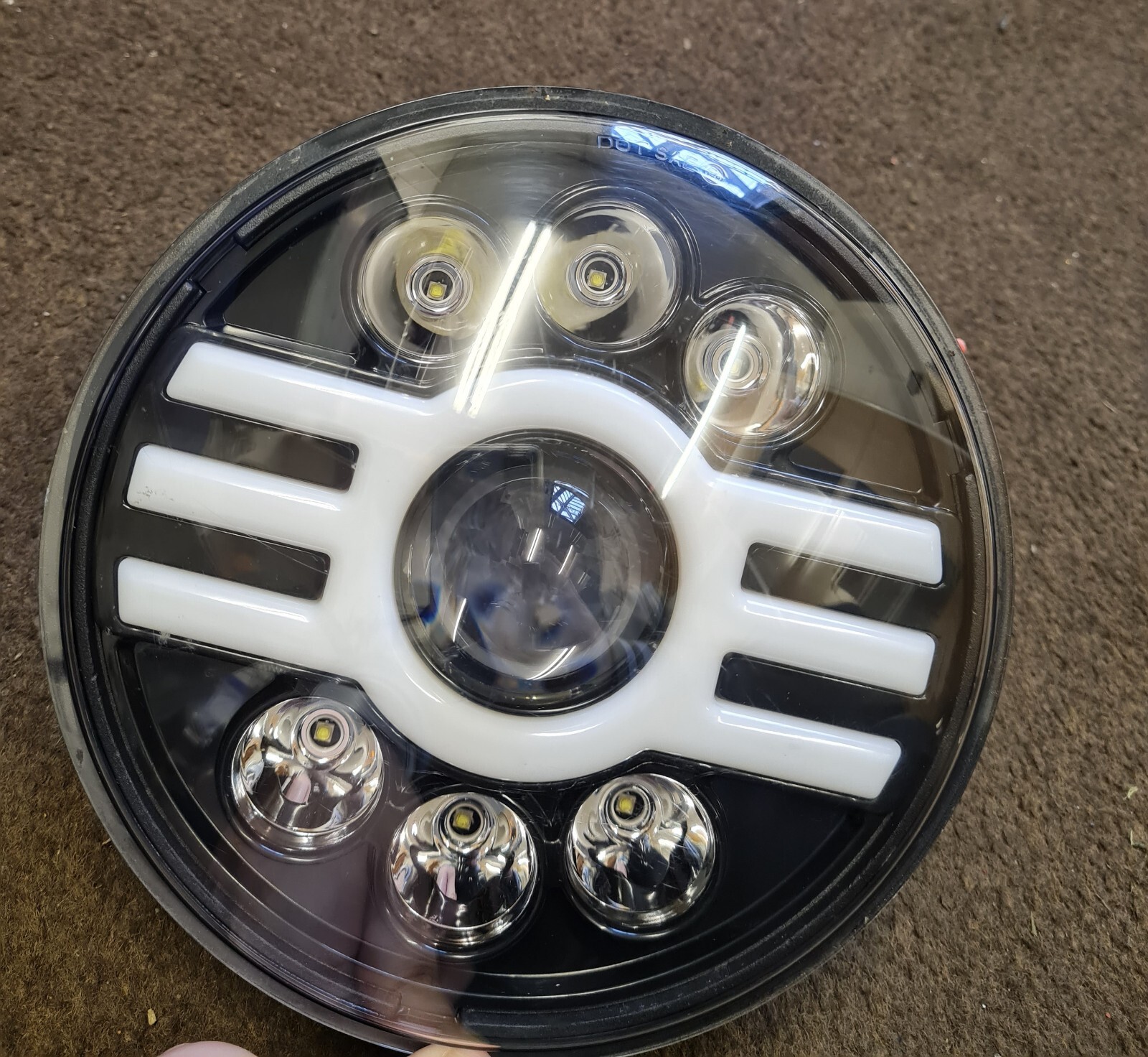 Headlight For Harley Davidson Sportster XL883 Dot Sae