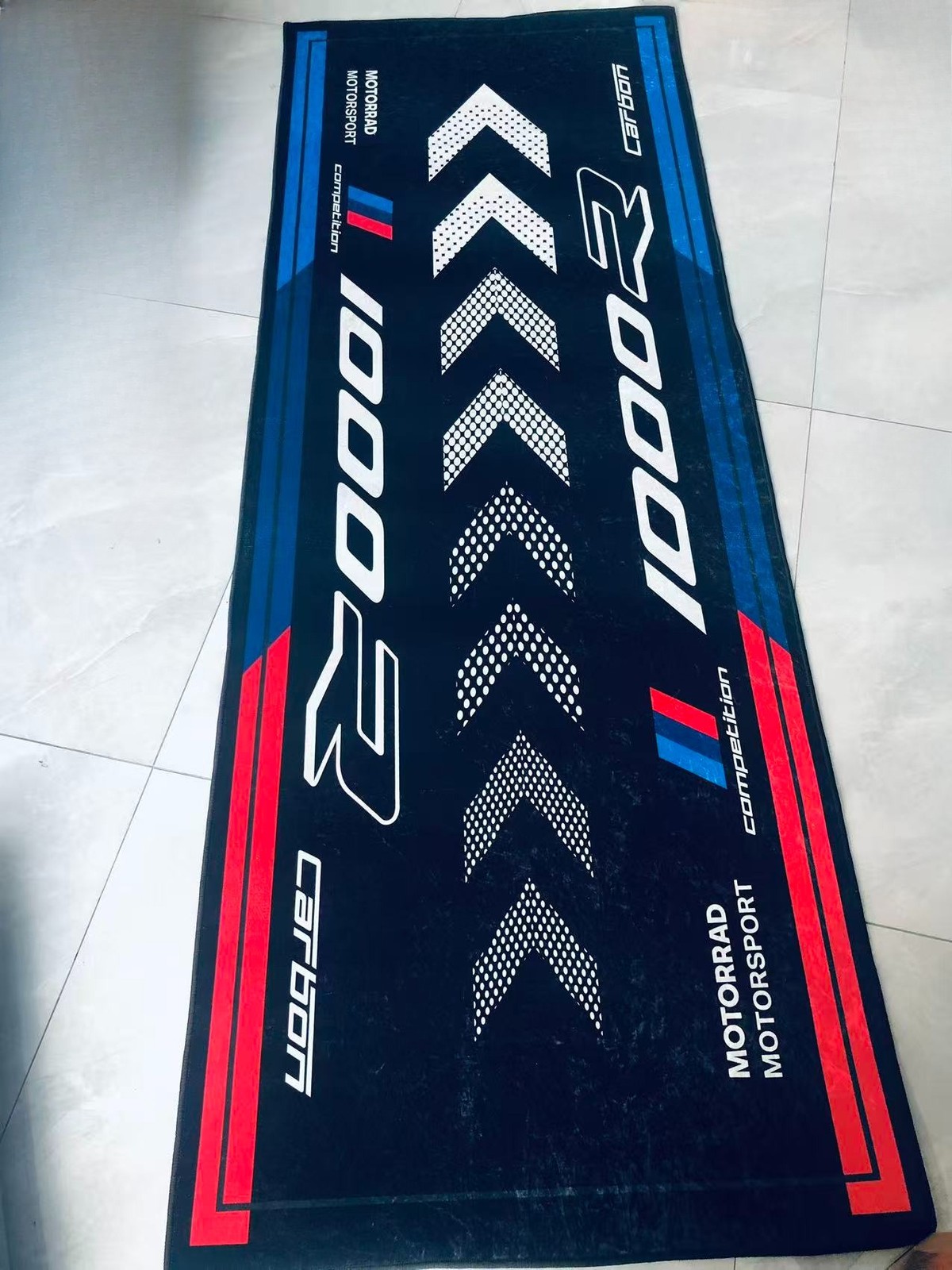 Motorcycle Workshop Showroom Garage Anti-slip Carpet Mat TPE For BMW S M1000R