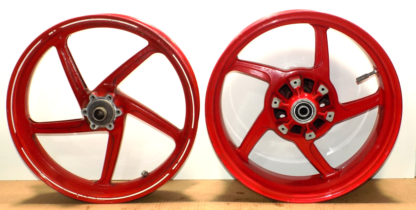 Marchesini 5-Spoke Front Rear Wheels Rims Ducati 1000SS 900SS 800SS 750SS 620SS