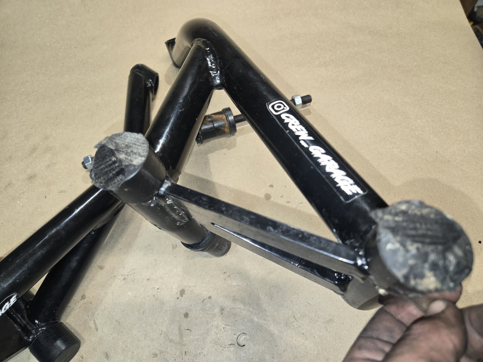 Crash Cage Engine Guard Bar Stunt CREW GARAGE Kawasaki Z650 (2017-2026) #145