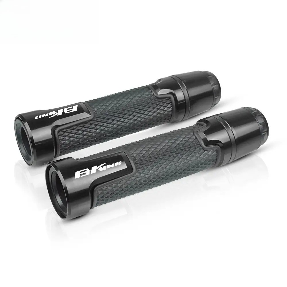 For Suzuki BKING 2008-12 Motorcycle 7/8″22MM Handlebar Grips Handle Bar Cap Ends
