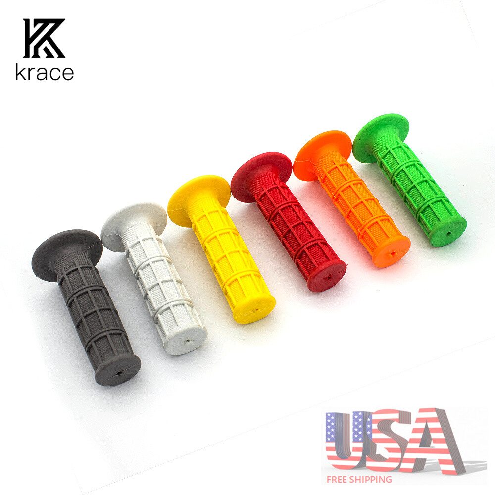 22/24mm Rubber Hand Grips ends Handlebar For KX65 KX80 KX85 KX100 KX125 KX250 KX