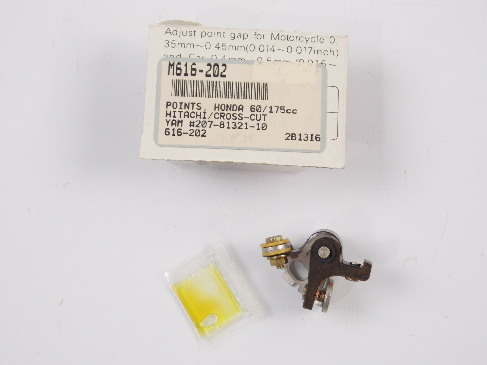 NEW DAIICHI CONTACT POINTS YAMAHA 1969 CT1 HT1 GT1/80 AT1 LT2 RD60 207-81321-10