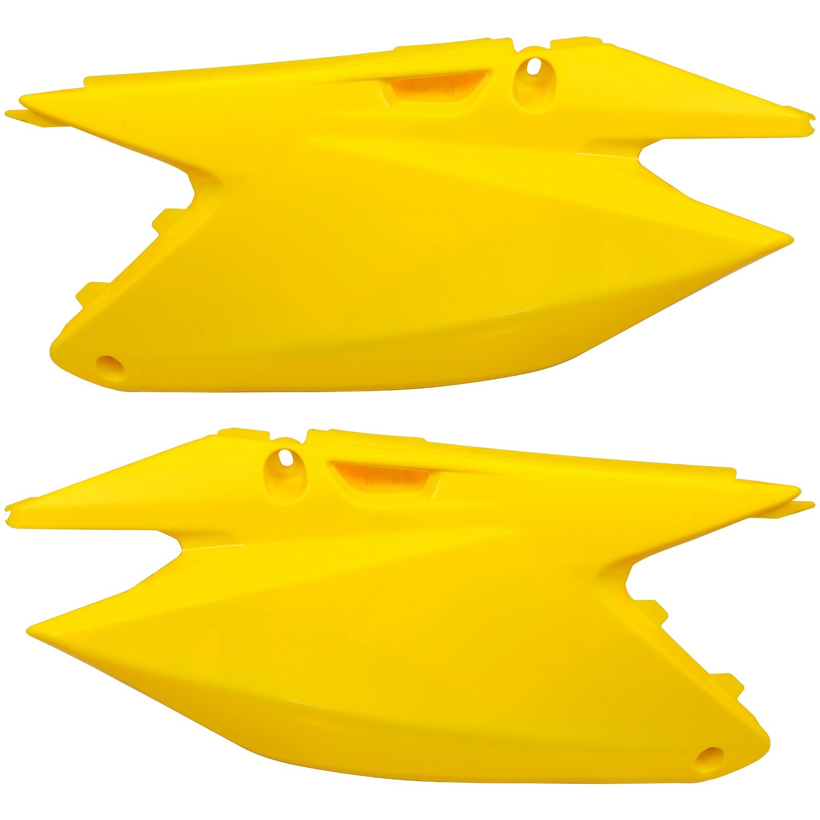 Yellow Restyled Complete Plastics Kit For Suzuki 2001-2008 RM250/RM125
