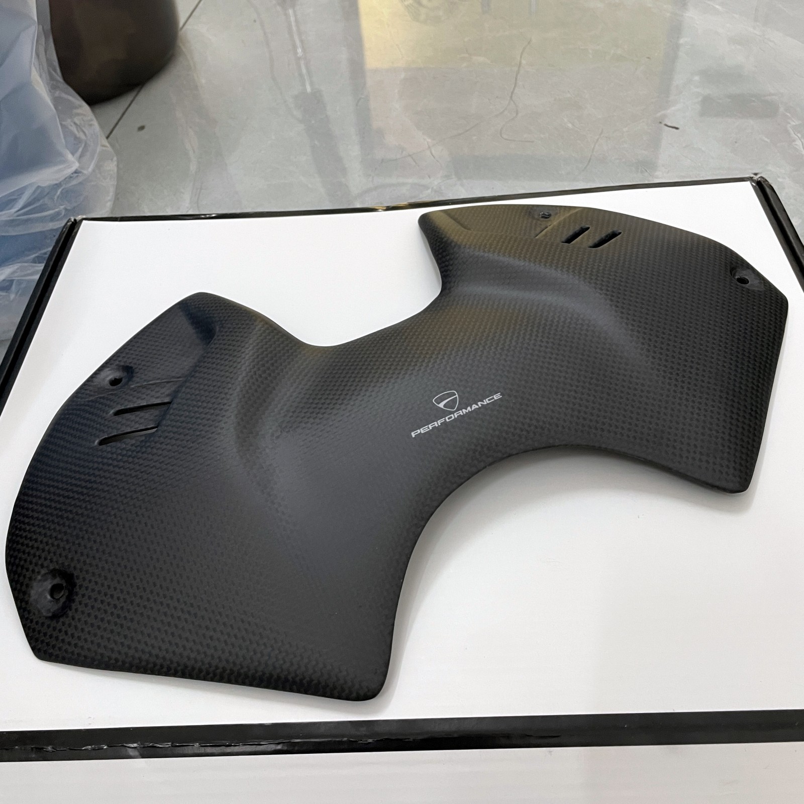 For DUCATI Streetfighter V4 V4S 2020-2022 fuel tank battery cover bellows cover