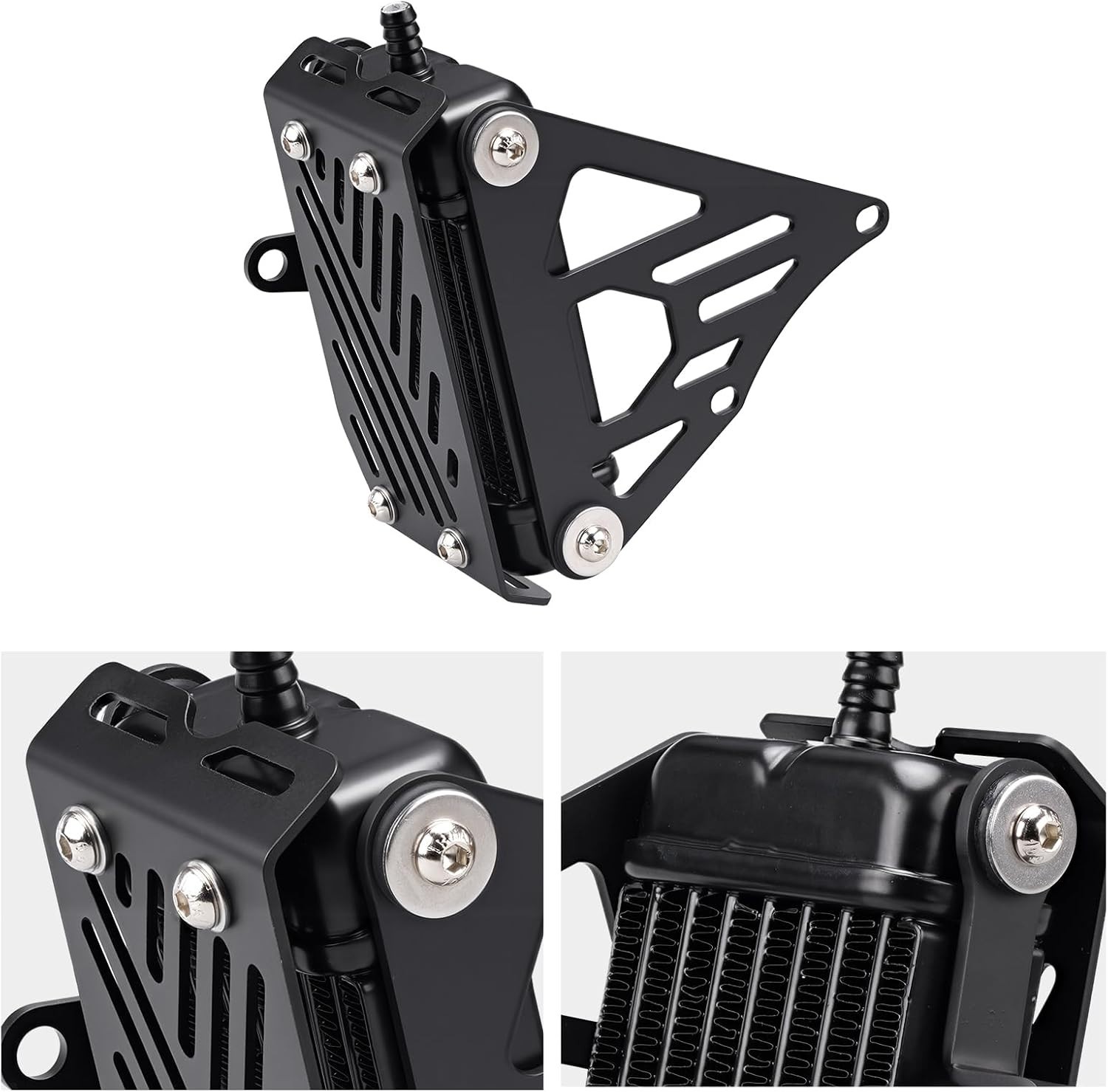 For Honda XR650L NICECNC Oil Cooler Engine Cooling Radiator XR 650L 1993-2025 🔥