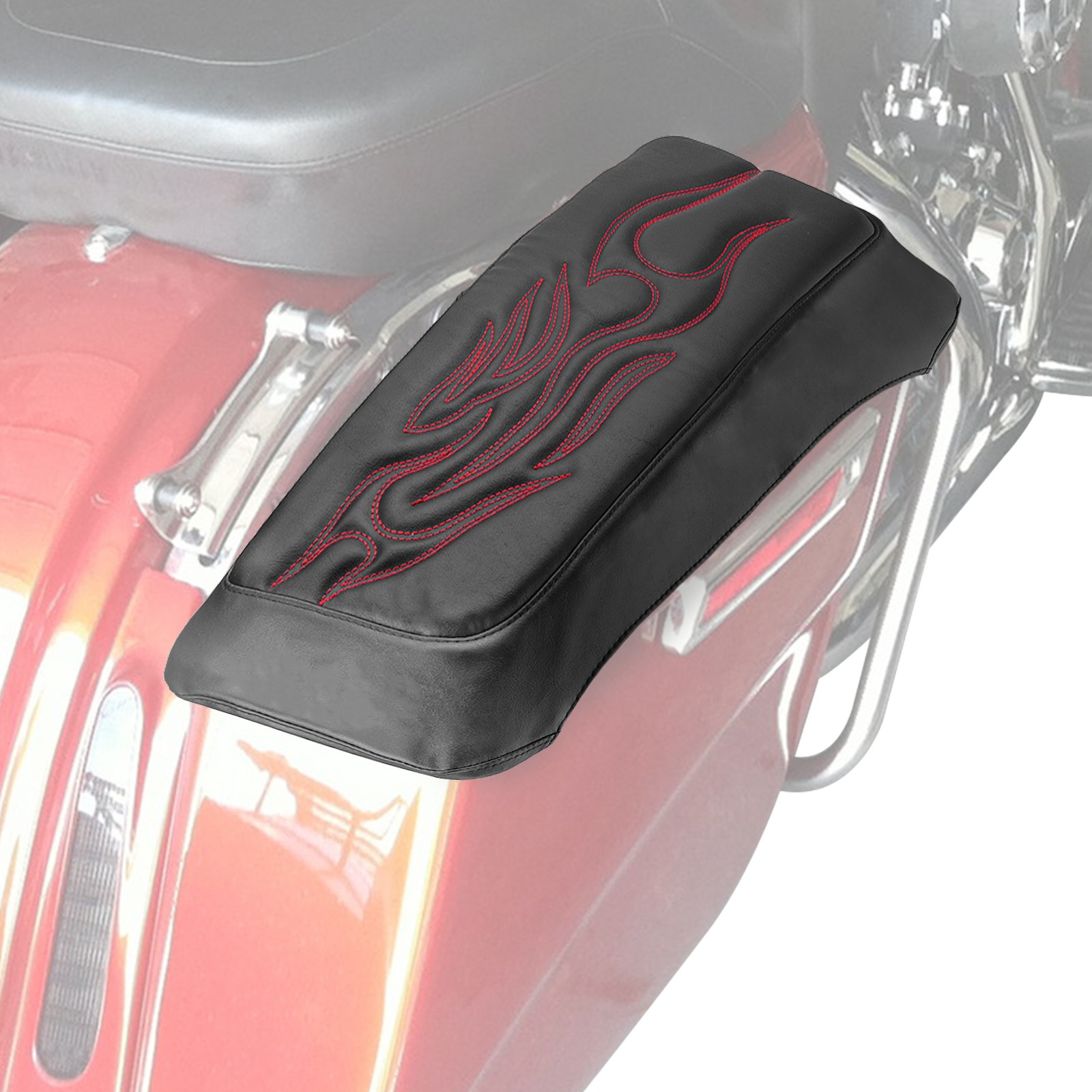 Protective Hard Saddlebag Lid Covers for Harley Road King Street Glide 1993-2013