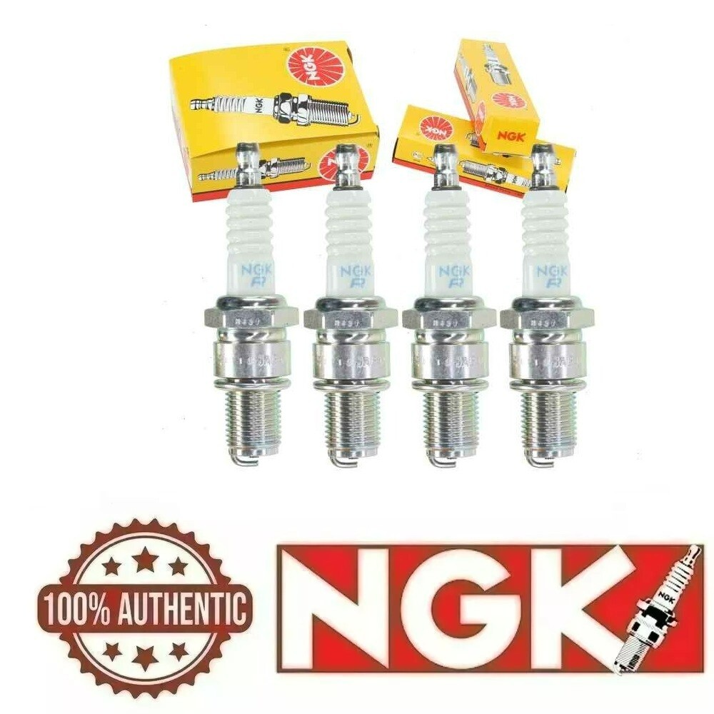 (4 Pack) NGK B8ES2411 Standard NON RESISTOR Spark Plug HONDA 98079-58840