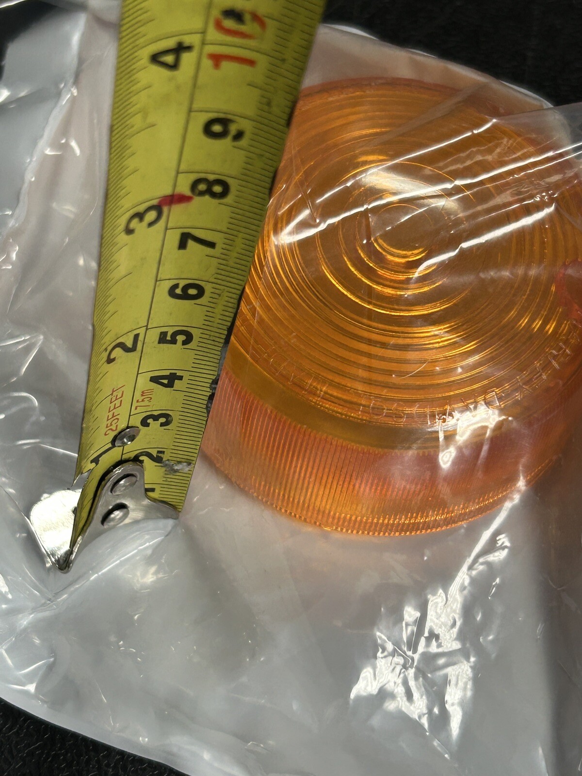 Genuine Harley Davidson 86-01 XL FXR FXD Domed Amber Turn Signal Lens 68457-86