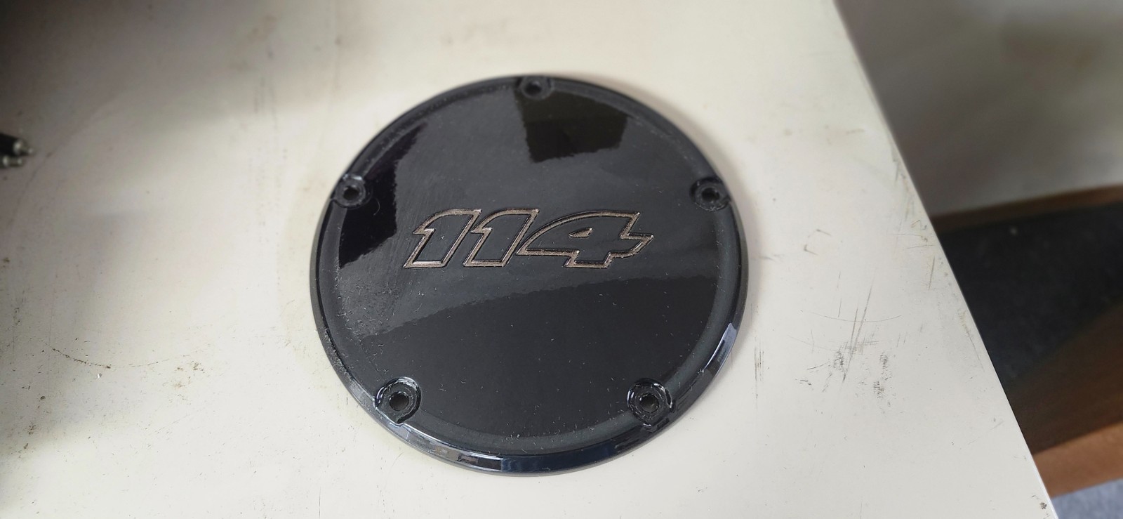 OEM Harley 16-25 Touring 114ci 5 Bolt Derby Cover Black clutch cover