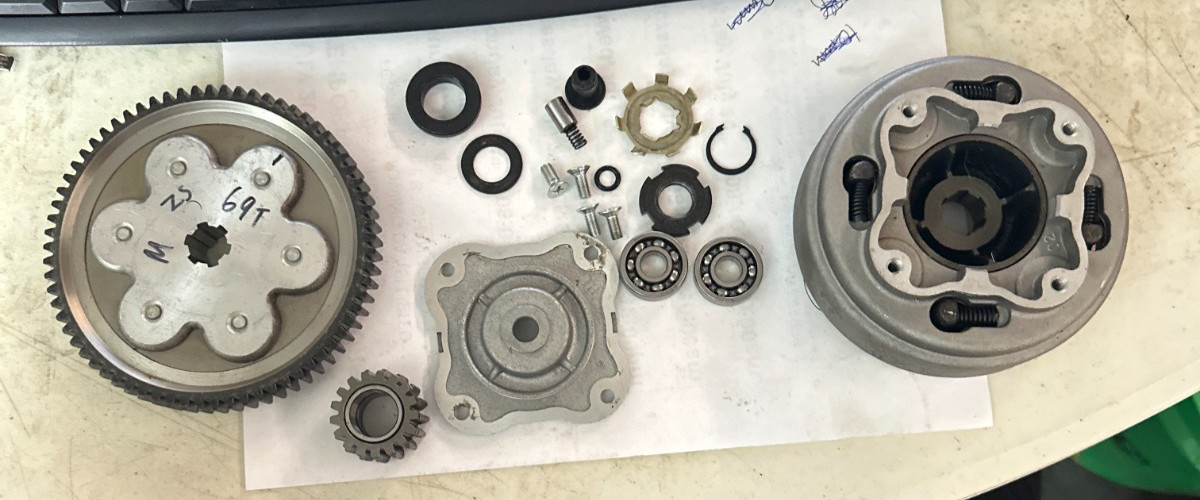 1EA NEW TAKE OFF MANUAL CLUTCH RESTORE KIT SL70 SL70 CL70 S65 CT70HK0 CT70HK1