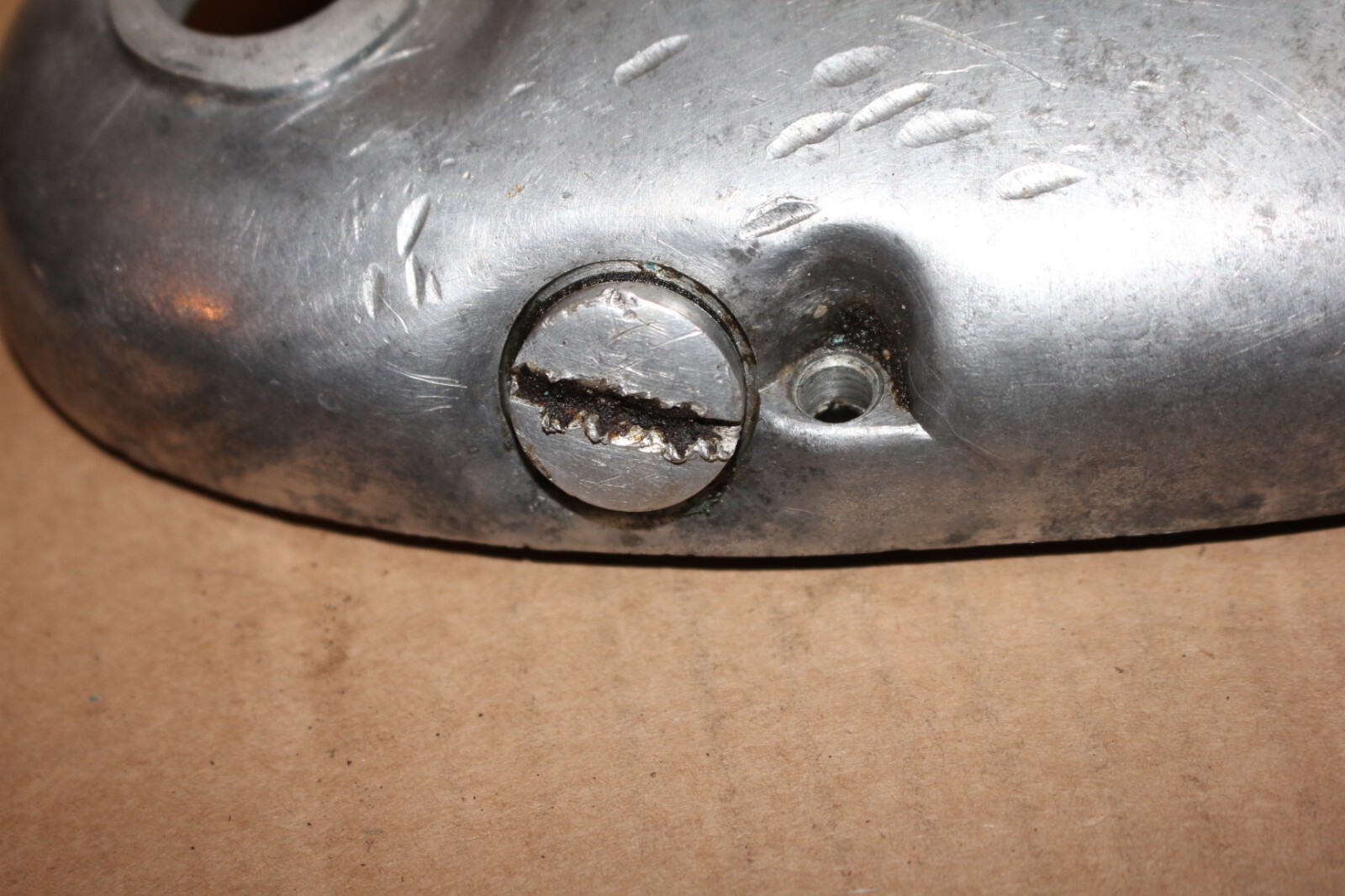 ORIGINAL VINTAGE S-51 SHIAULIAI RIGA-3 РИГА-3 MOPED ENGINE CLUTCH COVER 1965-68