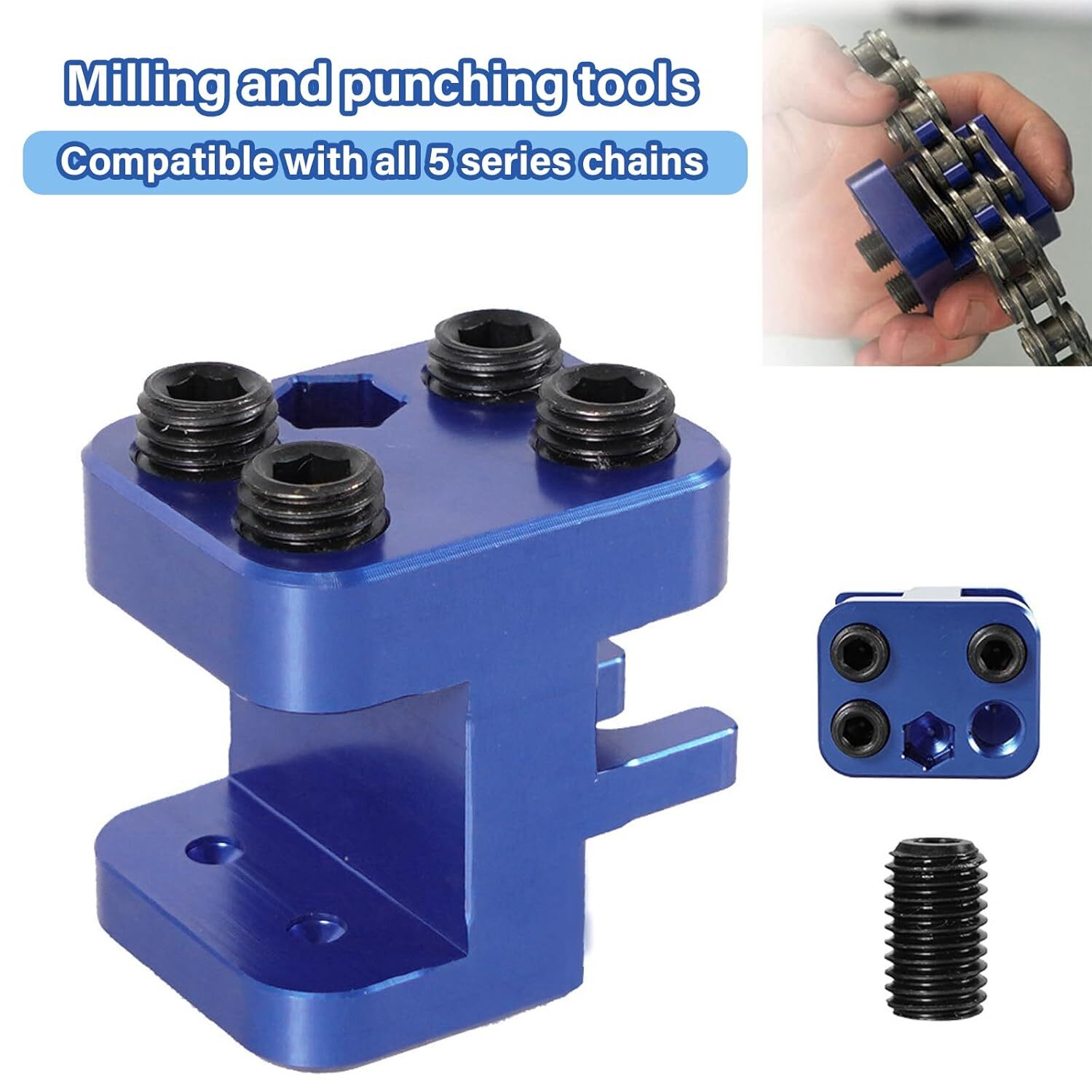 ✨Master Link Chain Press Tool 520 525 530 Sideplate Universal For Motorcycle Atv